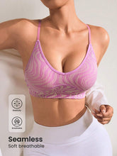 Cropped Round Neck Sports Tank Top