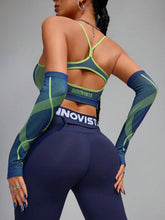 Seamless With Sleeve Cover High Elastic Breathable Sport Bra