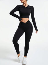 Solid Color Yoga Workout Set