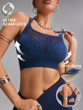 Seamless Performance High Elastic Sports Bra