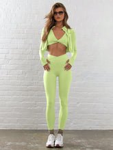 Sport Crossover Waist Fitted Contour Leggings