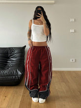 Streetwear Oversized Colorblock Pants