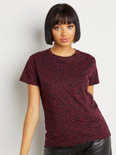 Fitted All Over Splash Print T-Shirt FD