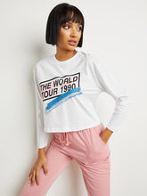 World Tour Long Sleeves Boxy T-shirt FD