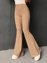 Letter Patched Flare Leg Pants FW22 - FD