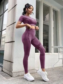 Slayoga Seamless Scrunch Butt Sports Set