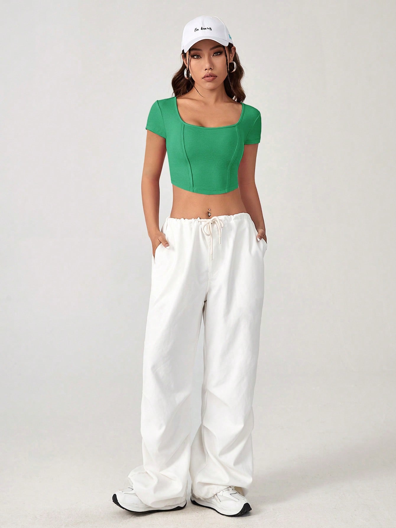 Scoop Neck Crop Tee SS23 - FD