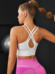 Crisscross Back Sports Bra