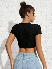 Knit Slim Fit T-Shirt SS24