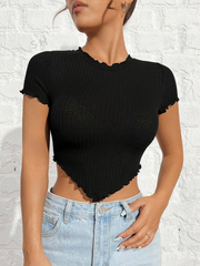 Knit Slim Fit T-Shirt SS24