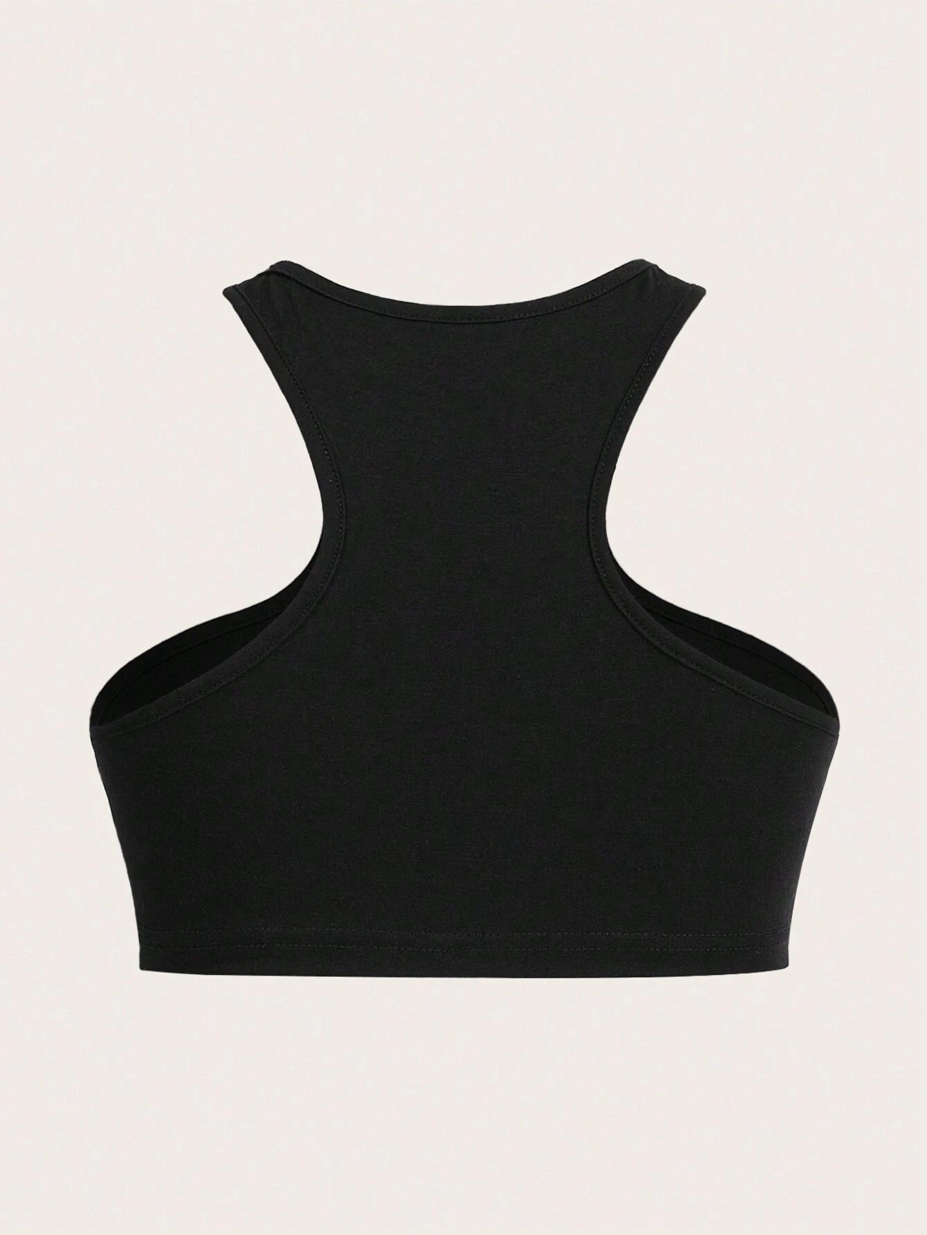 Slogan & Graphic Design Tank Top