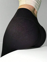 Star Shaped Sparkly Gym Legging