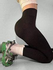 Star Shaped Sparkly Gym Legging