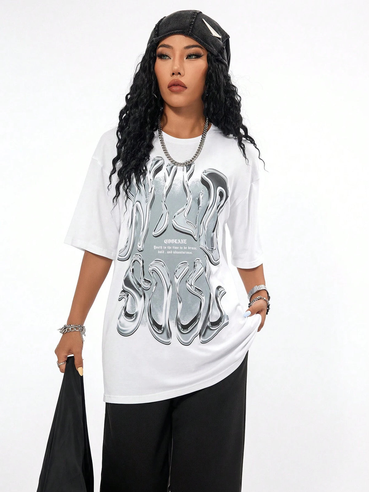 Streetwear Graphics Over Size T Shirt