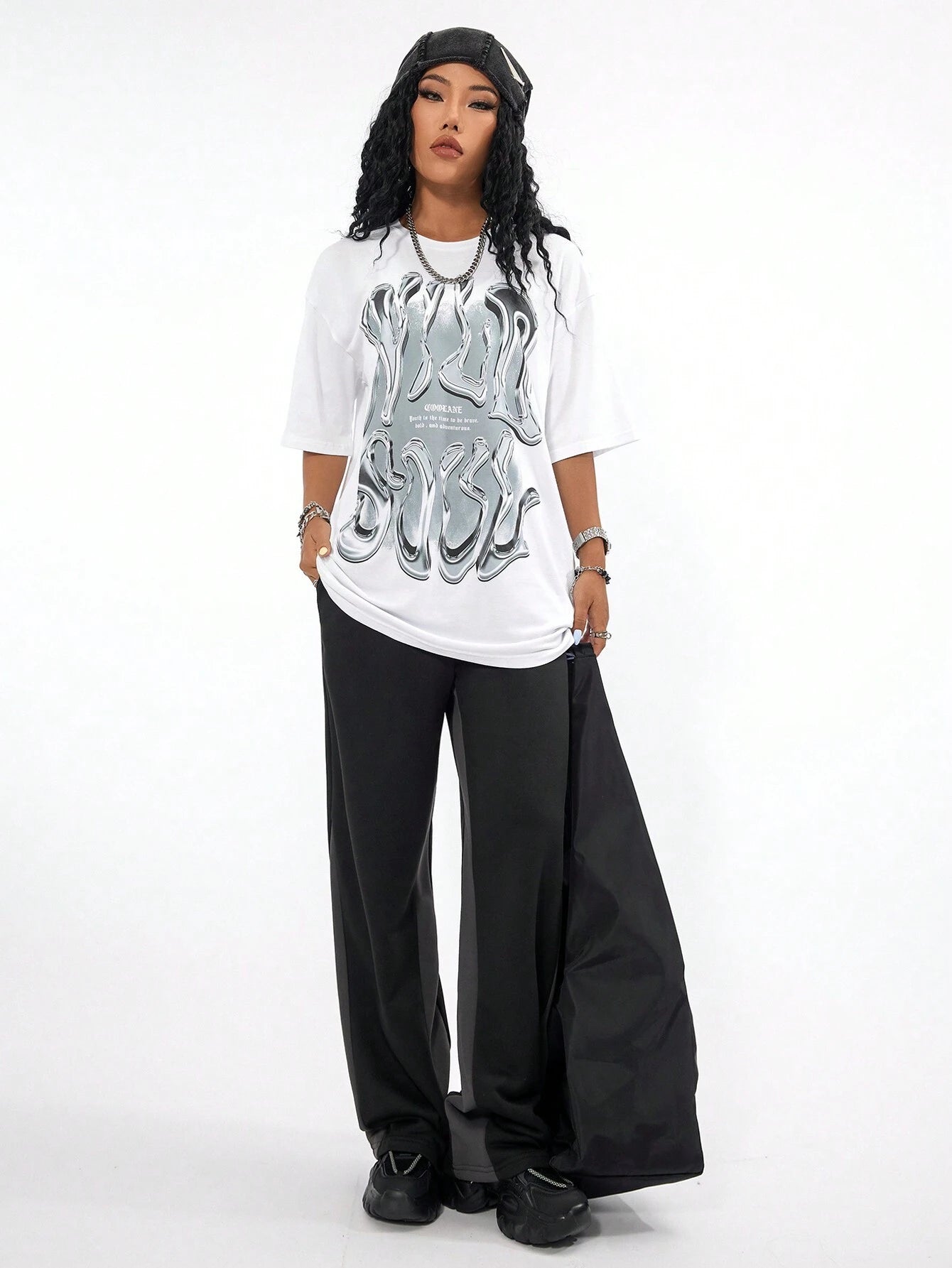 Streetwear Graphics Over Size T Shirt