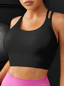 Crisscross Back Sports Bra