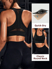 Support Seamless Workout Push Up Sports Bra