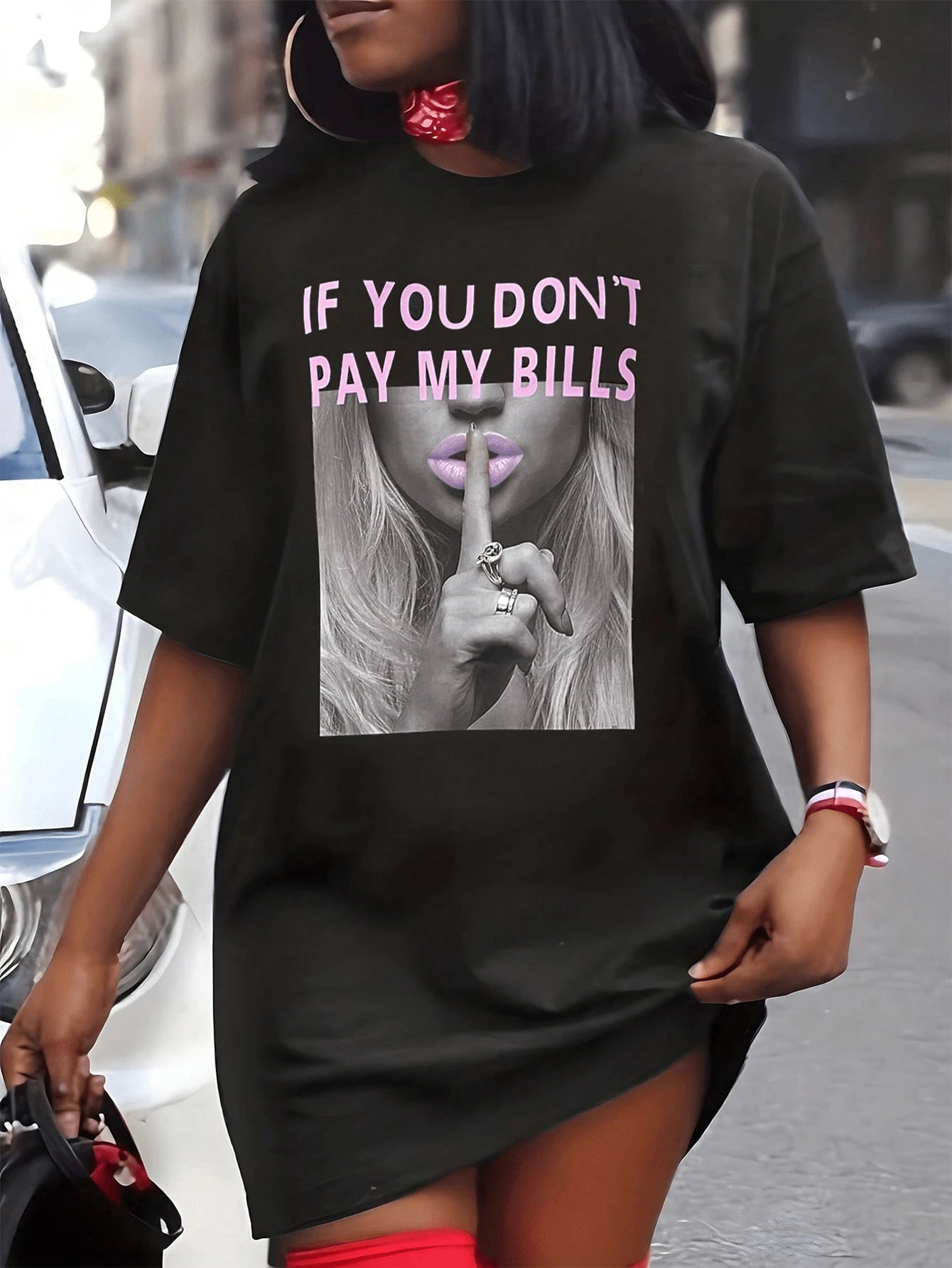 Round Neck Print T-Shirt