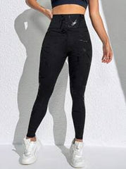 High Waisted Buttocks Lift Sports Leggings