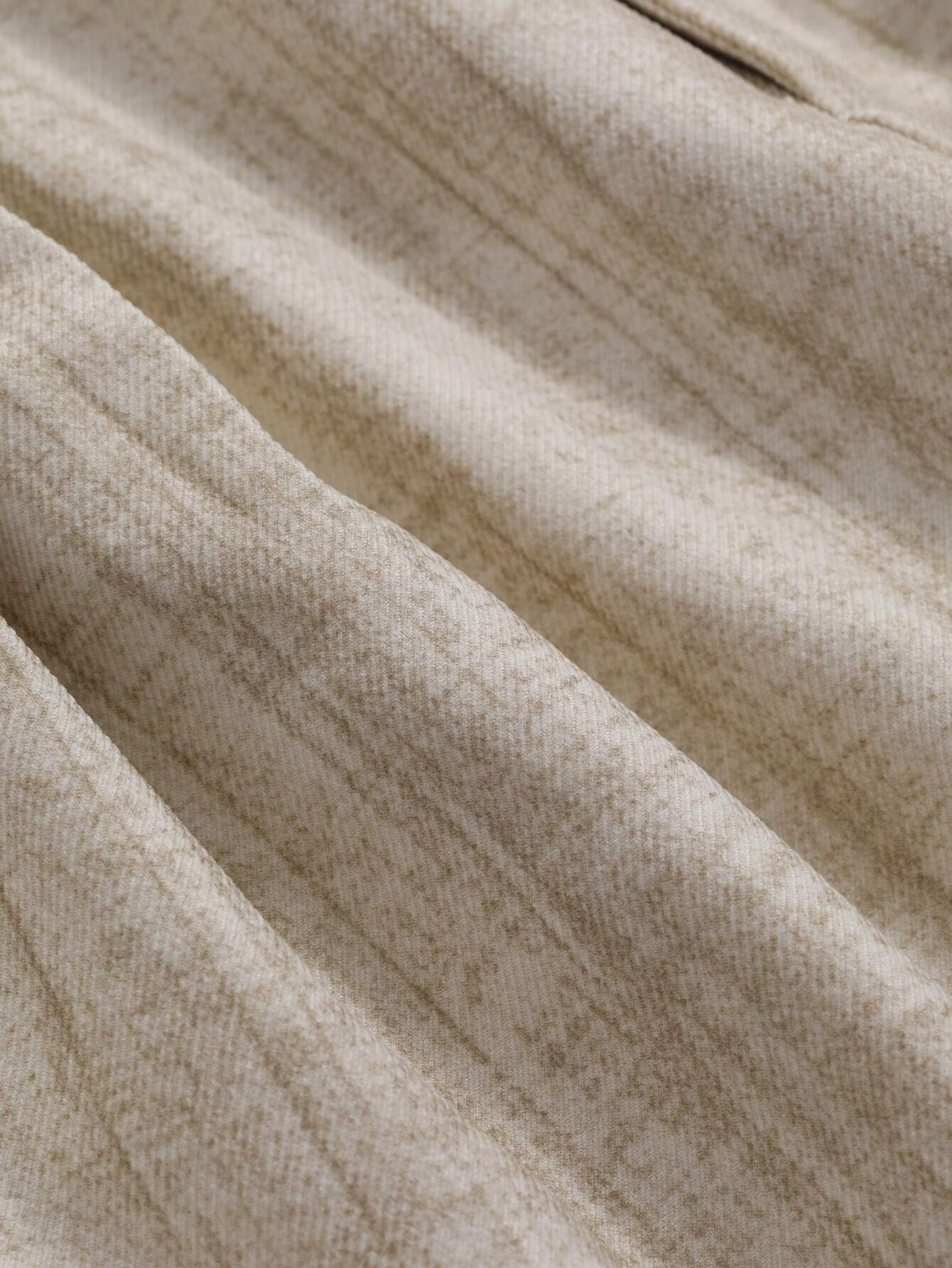 Wide Leg Pleated Straight Trousers