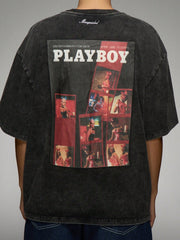 Playboy Magazine Print T-Shirt