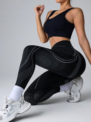 Compression Waist To Waist Active Leggings