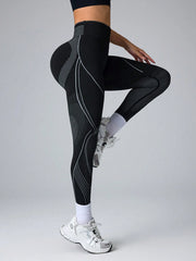 Compression Waist To Waist Active Leggings