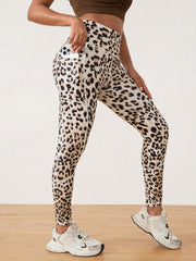 Leopard Print Sports Leggings