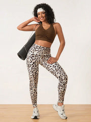 Leopard Print Sports Leggings