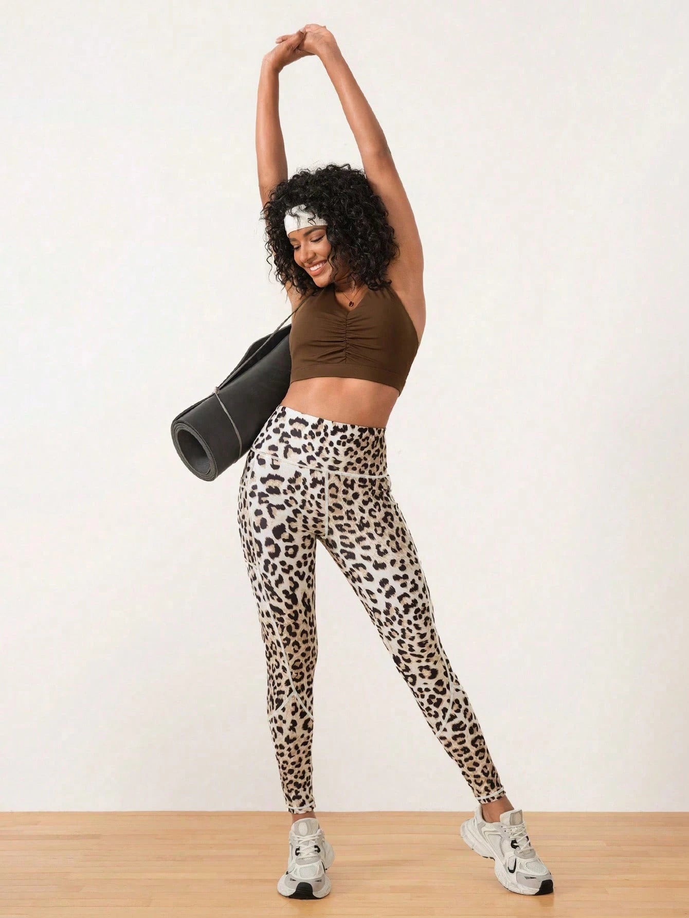 Leopard Print Sports Leggings