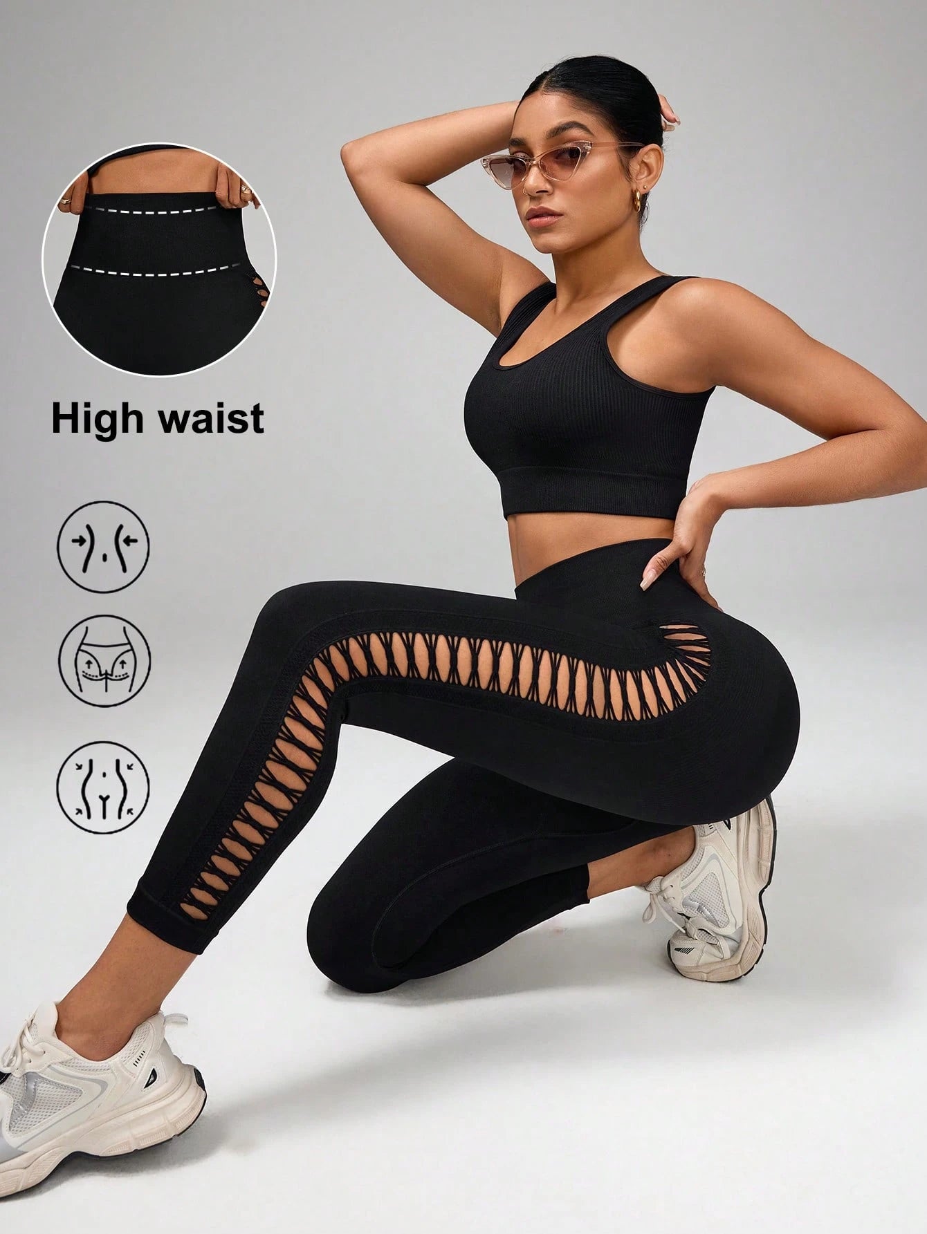 Solid Color Activewear Leggings