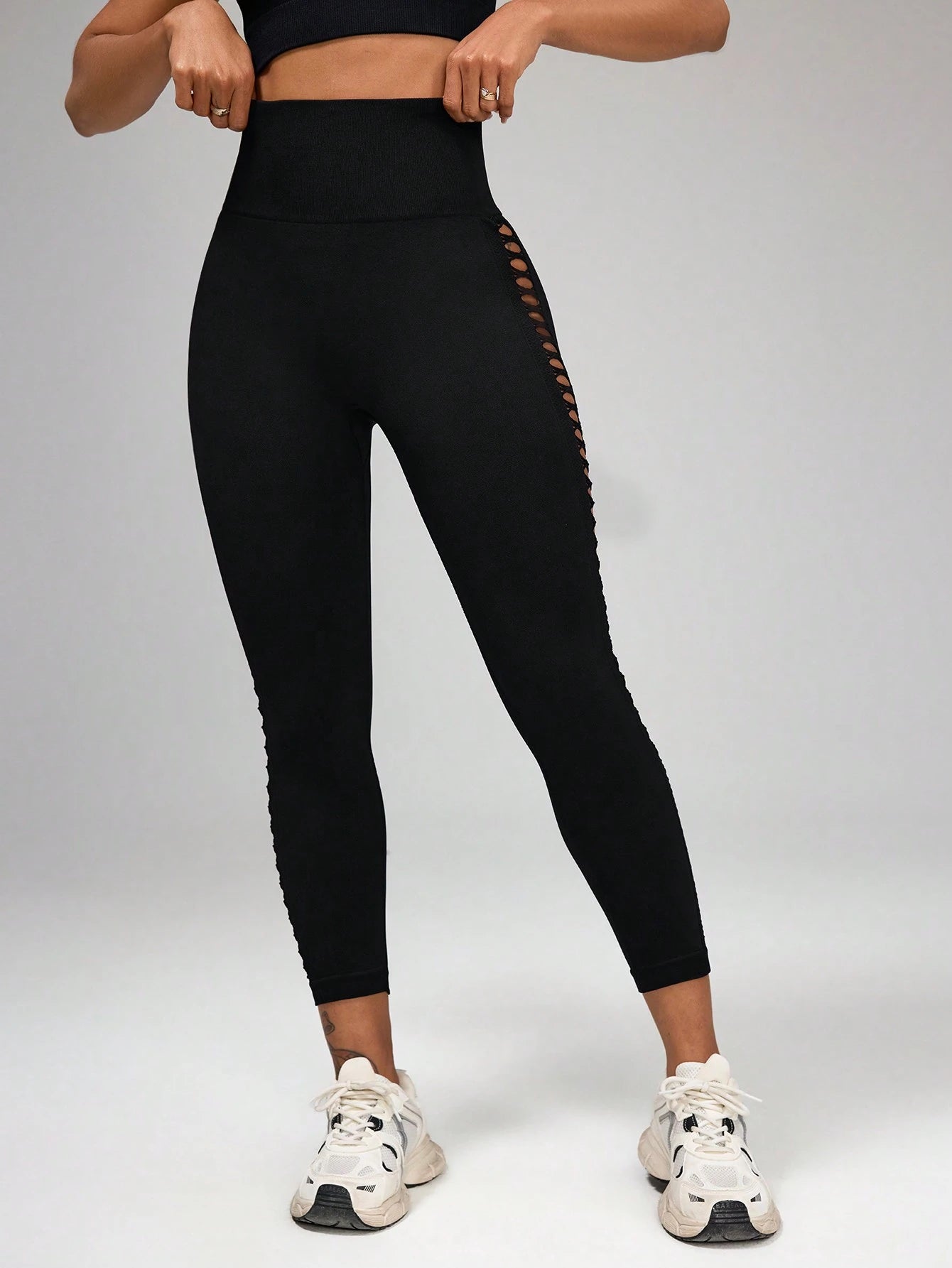 Solid Color Activewear Leggings