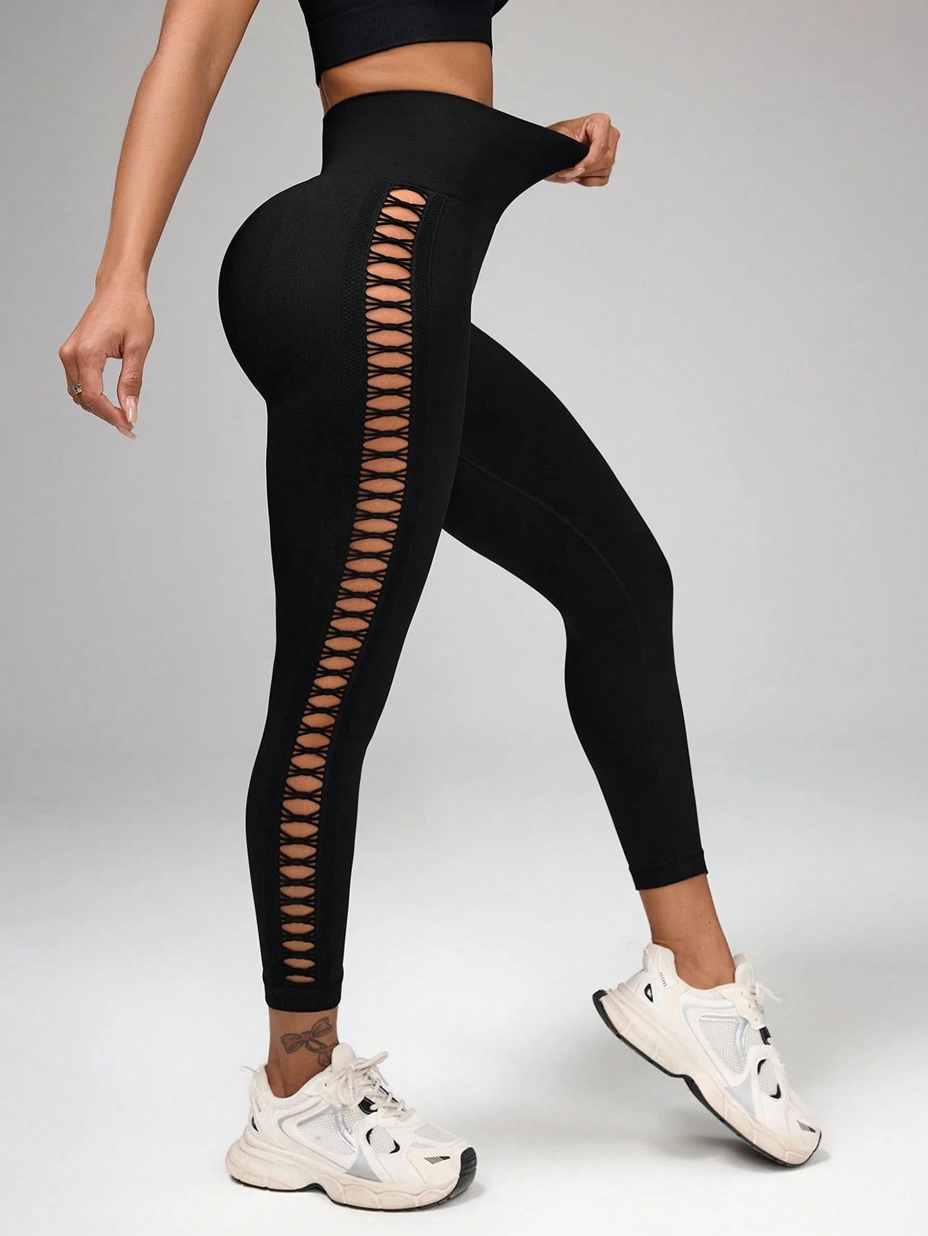 Solid Color Activewear Leggings