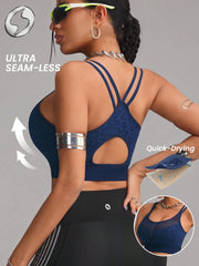 Seamless Performance High Elastic Sports Bra