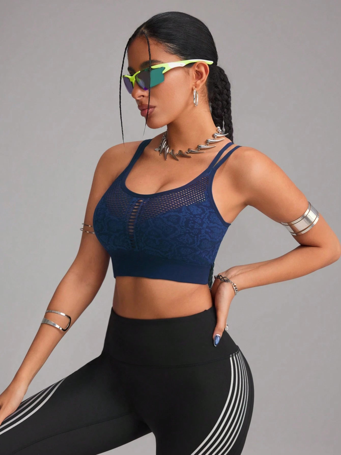 Seamless Performance High Elastic Sports Bra