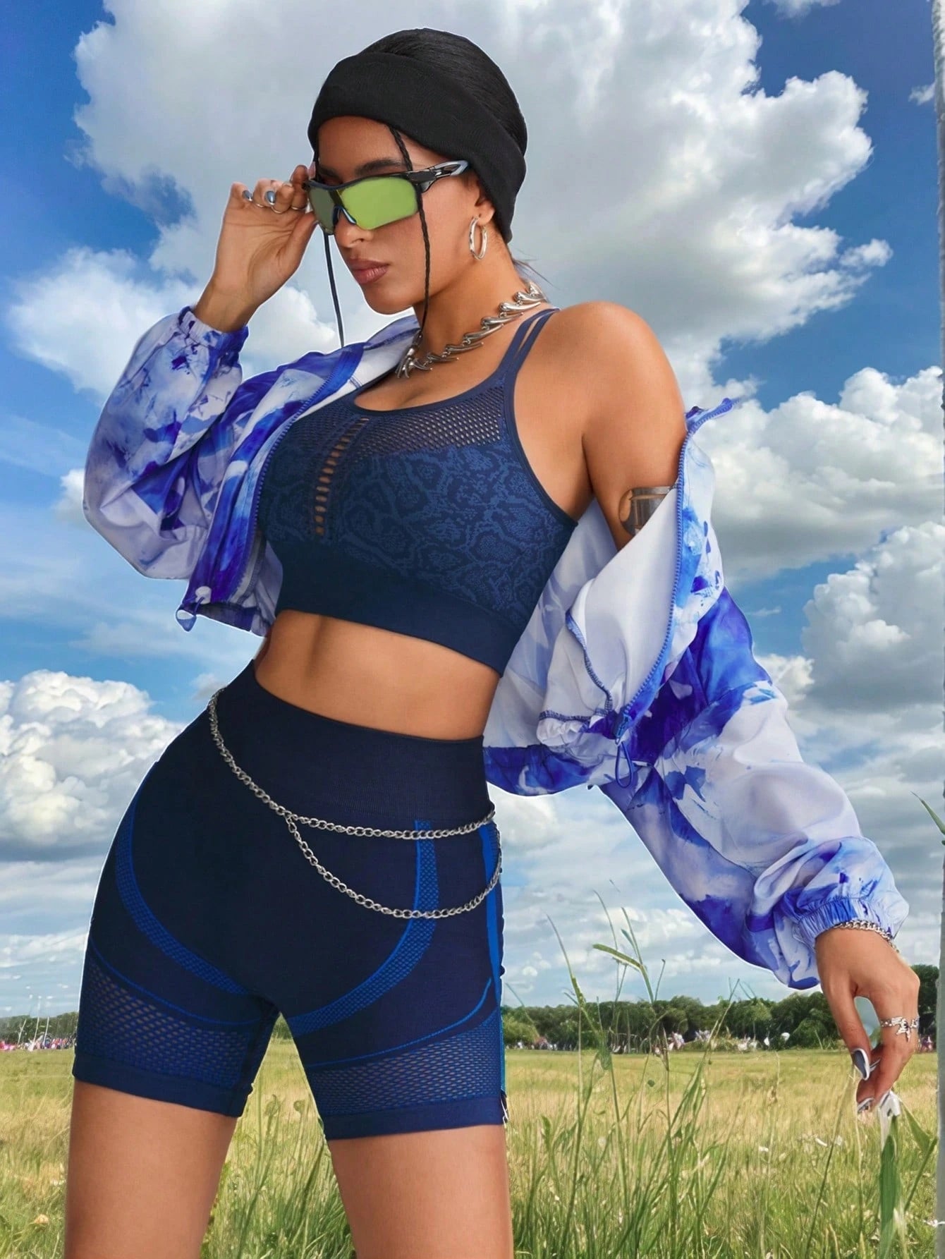 Seamless Performance High Elastic Sports Bra