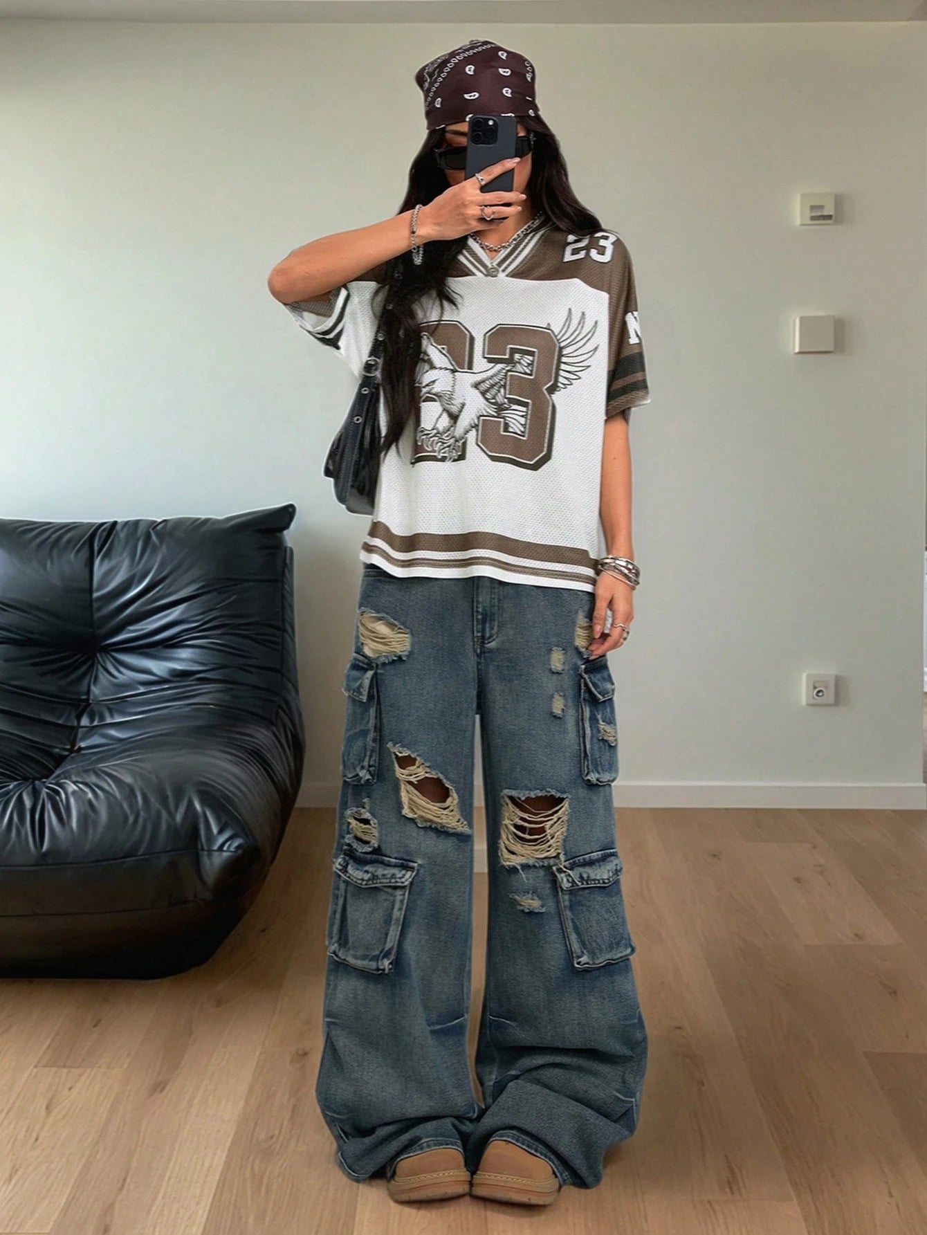 Streetwear Breathable Mesh Graphics T-Shirt