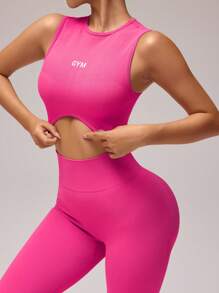 High Elasticity Seamless Sports Bra And Leggings Set