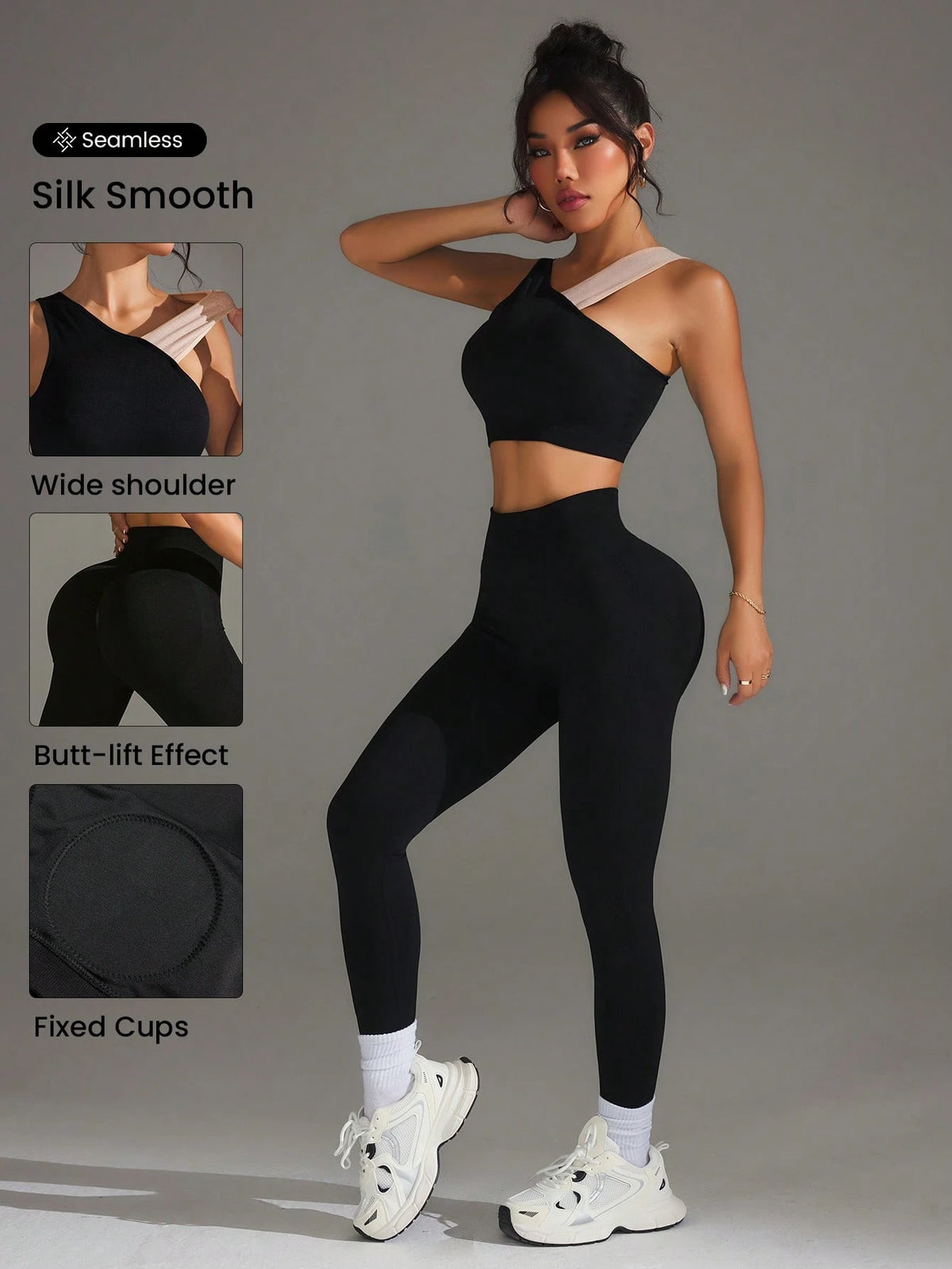Sporty Tank Top And Pants Set