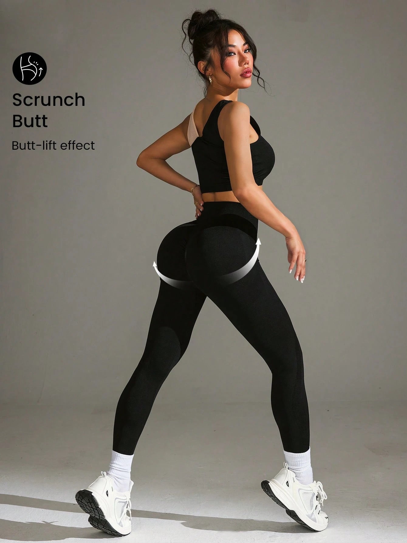 Sporty Tank Top And Pants Set