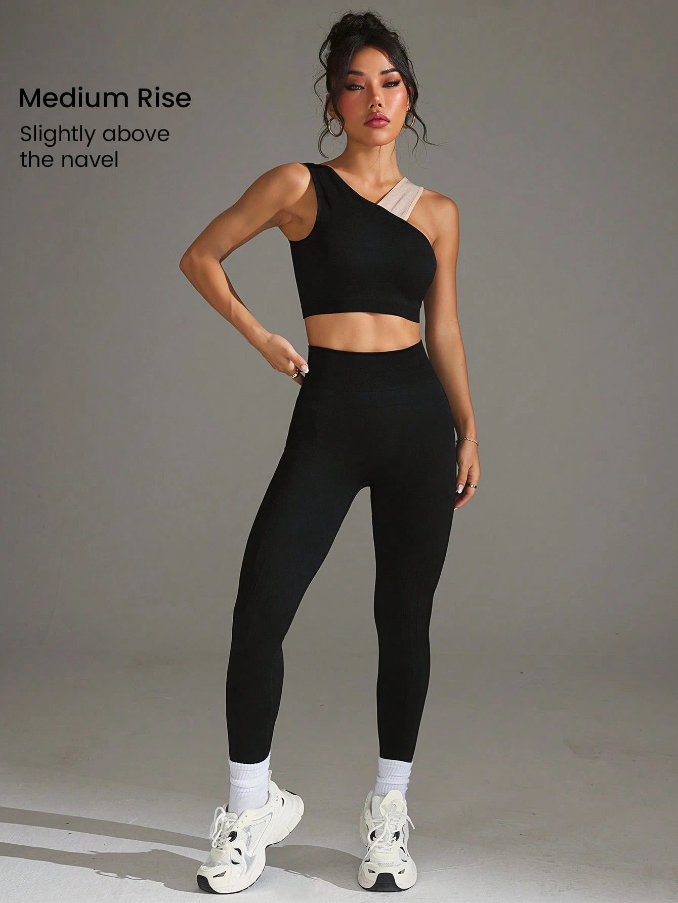 Sporty Tank Top And Pants Set