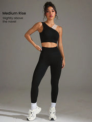 Sporty Tank Top And Pants Set