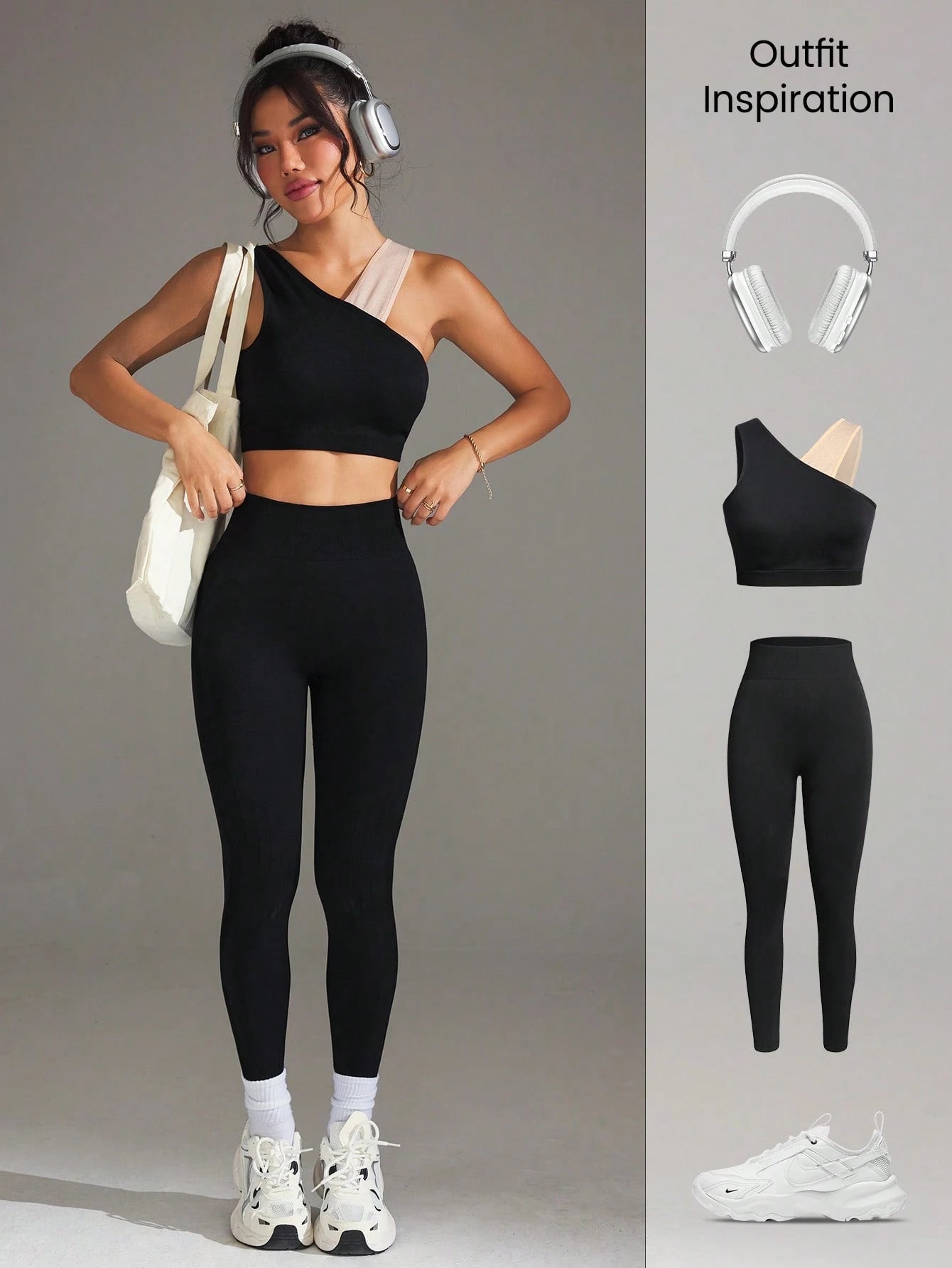 Sporty Tank Top And Pants Set