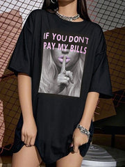 Round Neck Print T-Shirt