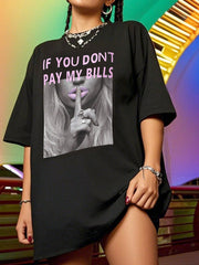 Round Neck Print T-Shirt