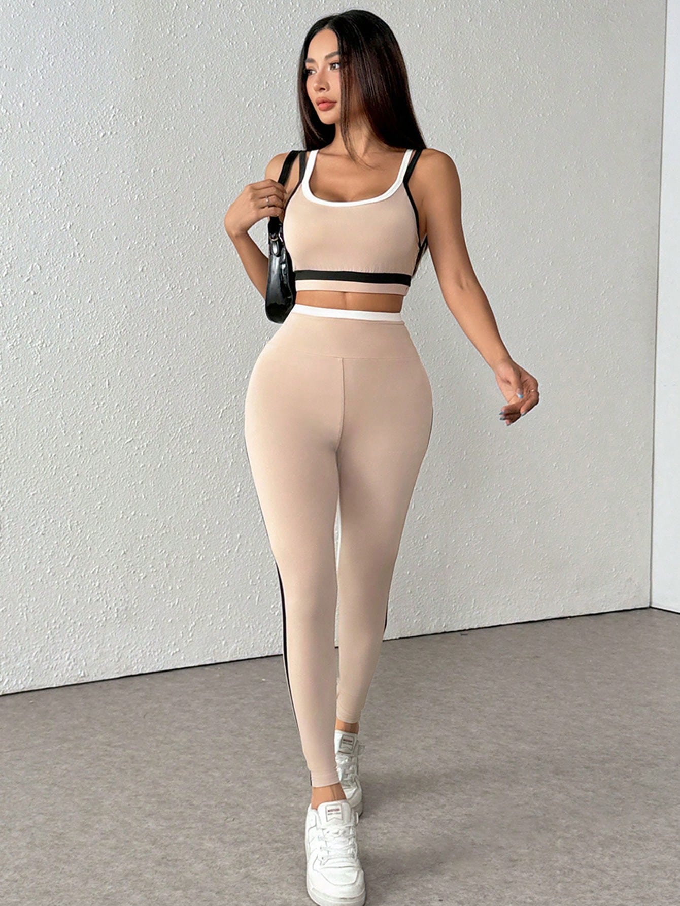 2pcs Sports Vest And Pants Set