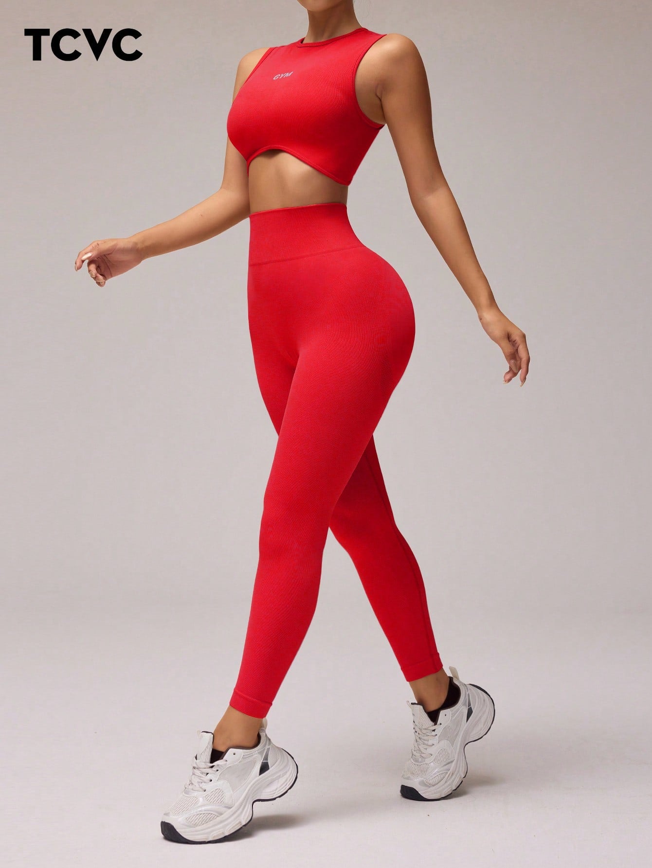 High Elasticity Seamless Sports Bra And Leggings Set