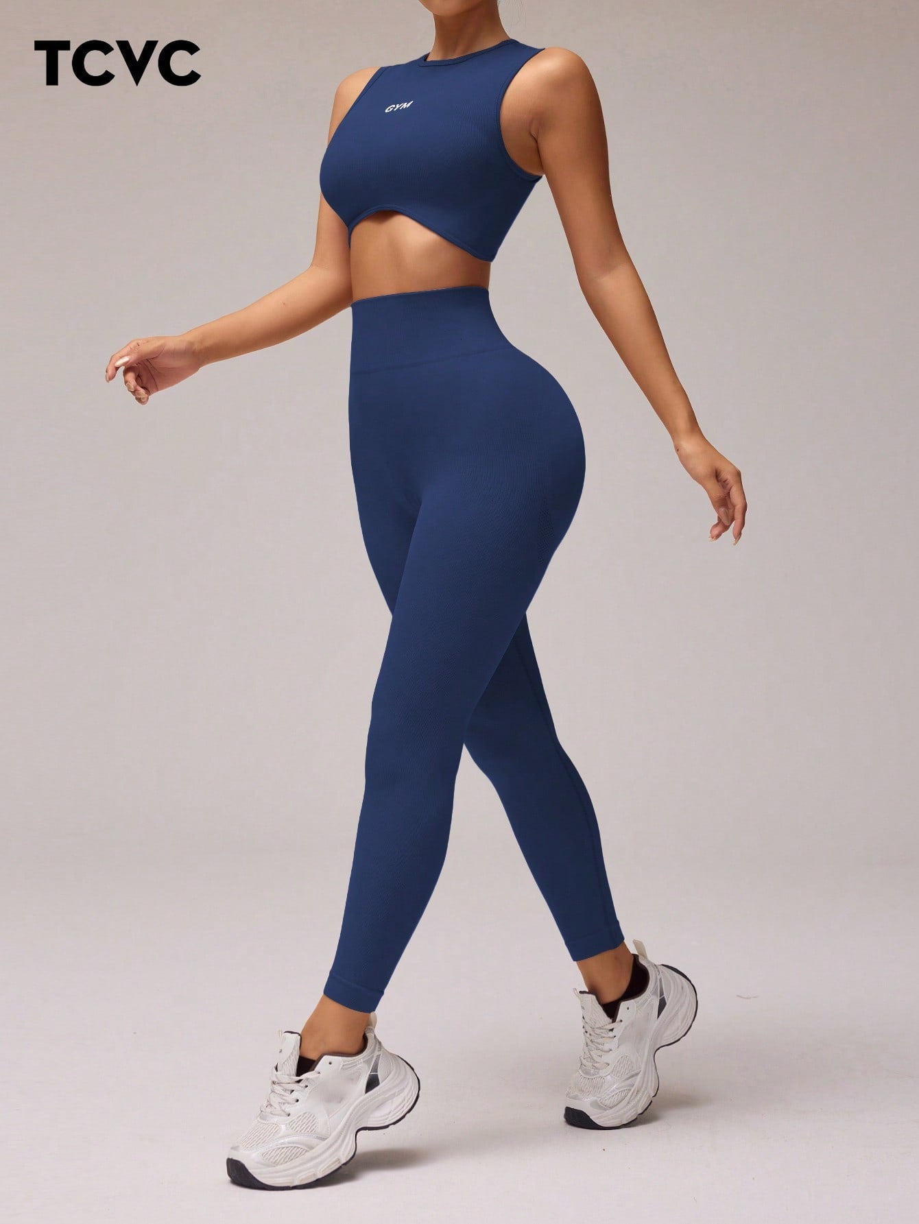 High Elasticity Seamless Sports Bra And Leggings Set