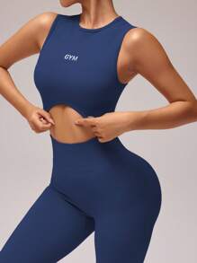 High Elasticity Seamless Sports Bra And Leggings Set