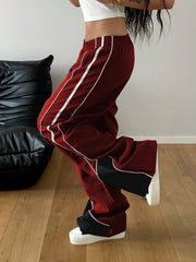 Streetwear Oversized Colorblock Pants